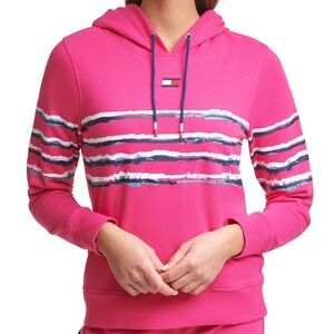 Tommy Hilfiger Women Printed Stripe Hoodie